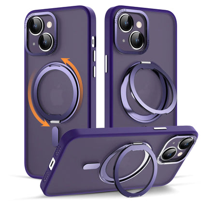 iPhone 11 Phone Case with 360° Rotatable Magnetic Ring Stand